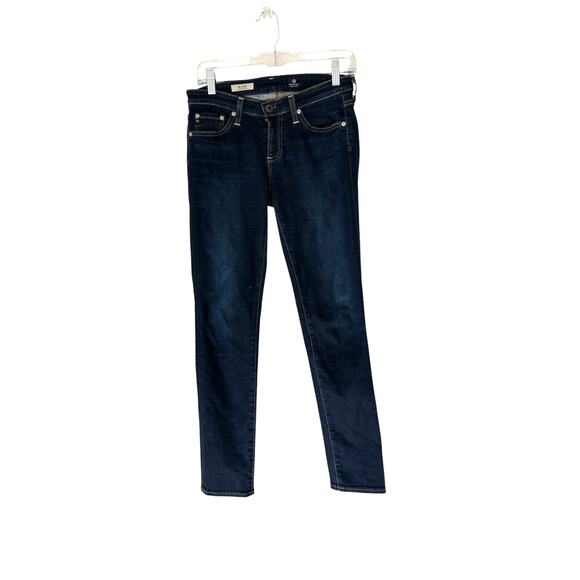 AG Adriano Goldschmied The Stilt Cigarette Leg Dark Wash Skinny Leg Jean Size 26 - Picture 2 of 12